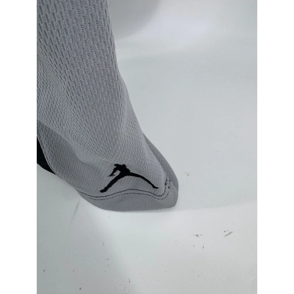 Vintage Nike Jordan Track Pants Joggers‎ XXL Black Gray  Athletic Zip Ankle Men